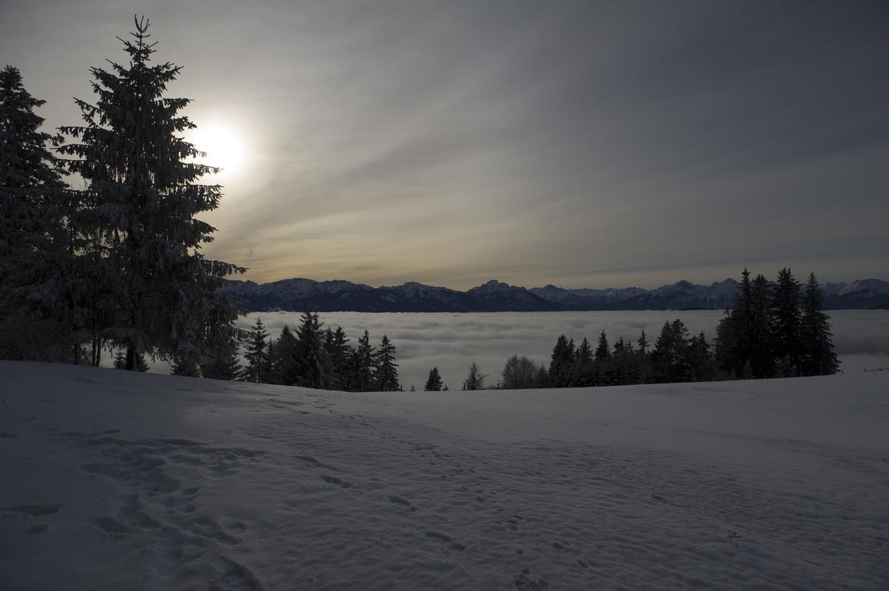 Panoramagasthof Auf Dem Auerberg Bernbeuren Exterior foto
